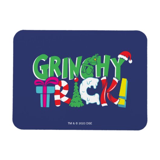 Dr. Seuss | Grinchy Trick Magneet (Horizontaal)