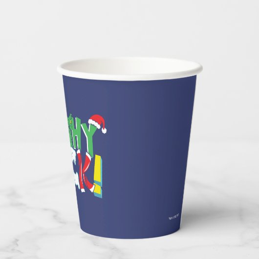 Dr. Seuss | Grinchy Trick Papieren Bekers (Achterkant)