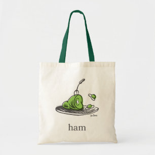 Dr. Seuss Groen Eet Ham Tote Bag