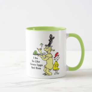 Dr. Seuss Groen Eet Ham Vriend & Sam-I-Am Mok