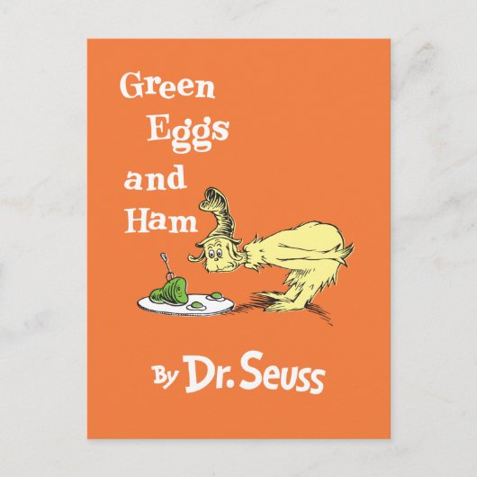 Dr. Seuss | Groene eieren en am Briefkaart (Voorkant)