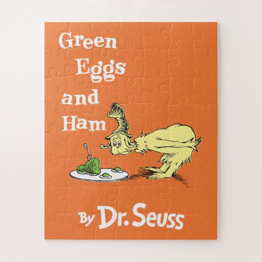 Dr. Seuss | Groene eieren en am Legpuzzel (Verticaal)