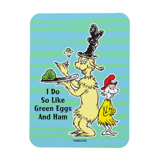 Dr. Seuss | Groene eieren en am | Vriend en Sam-I- Magneet (Verticaal)