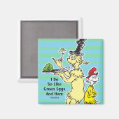 Dr. Seuss | Groene eieren en am | Vriend en Sam-I- Magneet (Voorkant / Achterkant)