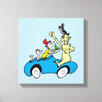 Dr. Seuss Groene Eieren en Ham Karakters in Auto