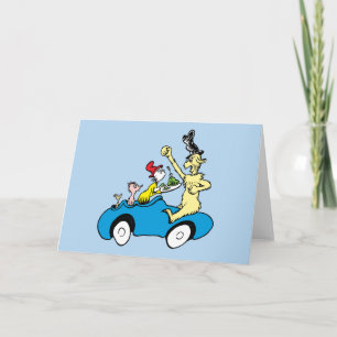 Dr. Seuss Groene Eieren en Ham Karakters in Auto Kaart