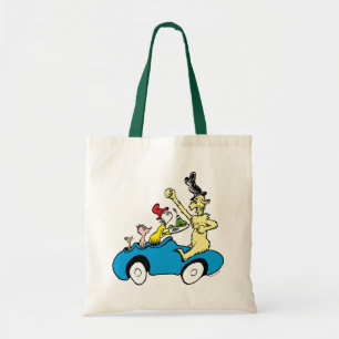 Dr. Seuss Groene Eieren en Ham Karakters in Auto Tote Bag