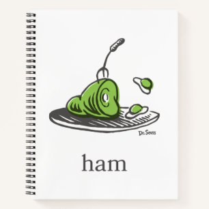 Dr. Seuss Groene eieren en ham Notitieboek