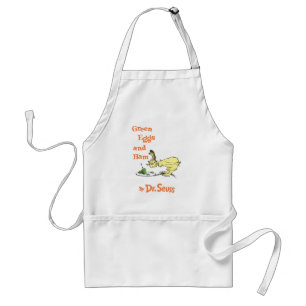 Dr. Seuss Groene Eieren en Ham Standaard Schort