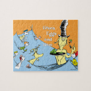 Dr. Seuss Groene Eieren & Ham Water Scene Legpuzzel