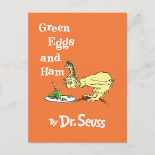 Dr. Seuss Groene eieren met ham Briefkaart