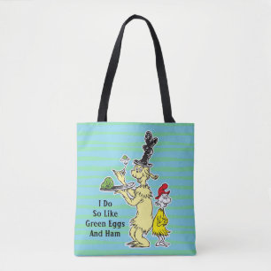 Dr. Seuss Groene eieren met ham Vriend & Sam-I Draagtas