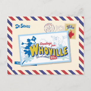 Dr. Seuss Groeten uit Who-ville Briefkaart