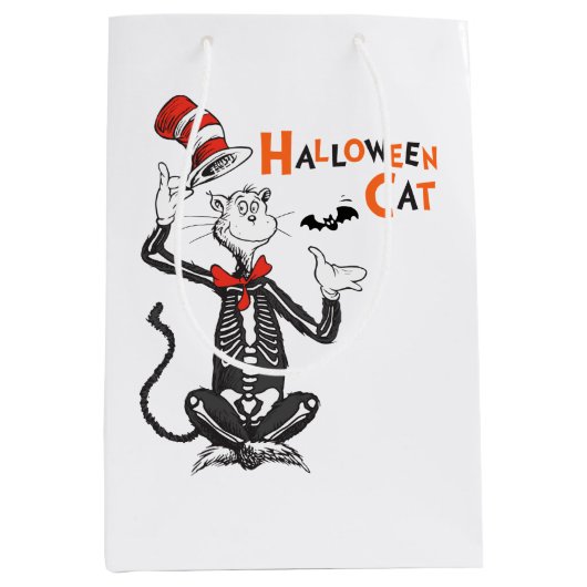 Dr. Seuss | Halloween Cat in het Pet Medium Cadeauzakje (Voorkant)