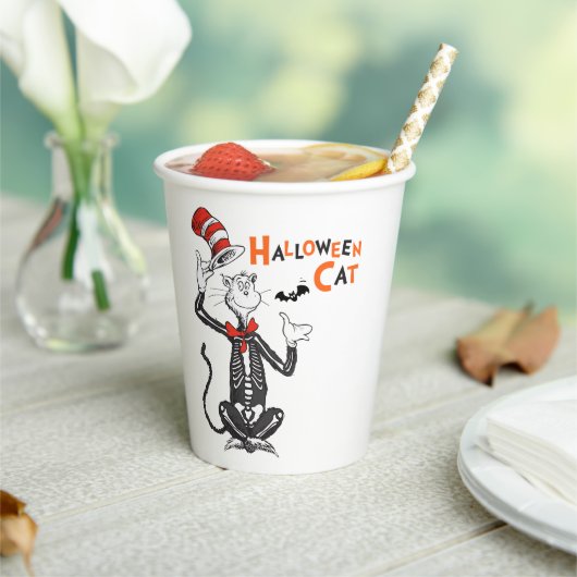 Dr. Seuss | Halloween Cat in het Pet Papieren Bekers (Insitu)