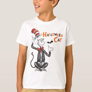 Dr. Seuss   Halloween Cat in het Pet T-shirt