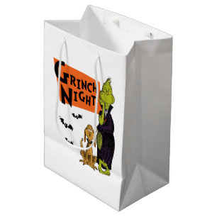 Dr. Seuss Halloween Grinch Nacht Grafisch Medium Cadeauzakje