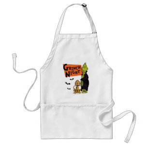Dr. Seuss Halloween Grinch Nacht Grafisch Standaard Schort