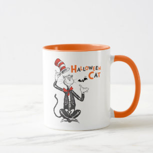 Dr. Seuss Halloween Kat in de Hoed Mok