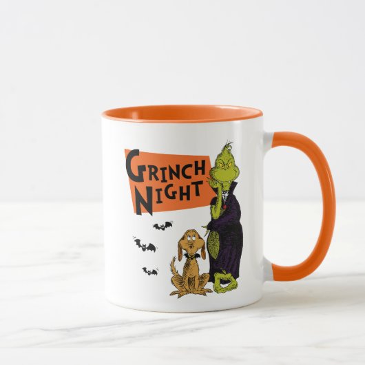 Dr. Seuss | Hallowen Grinch Nacht Grafisch Mok (Rechts)