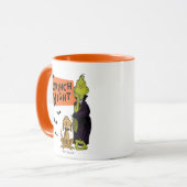 Dr. Seuss | Hallowen Grinch Nacht Grafisch Mok (Voorkant links)
