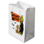 Dr. Seuss | Hallowen Grinch Night Graphic Medium Cadeauzakje (Achterkant Gekanteld)