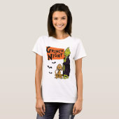 Dr. Seuss | Hallowen Grinch Night Graphic T-shirt (Voorkant volledig)