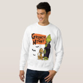 Dr. Seuss | Hallowen Grinch Night Graphic Trui (Voorkant volledig)