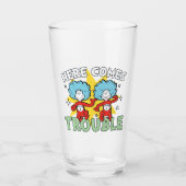 Dr. Seuss | Het eerste ding twee hier komt problem Glas (Voorkant)