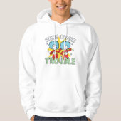 Dr. Seuss | Het eerste ding twee hier komt problem Hoodie (Voorkant)