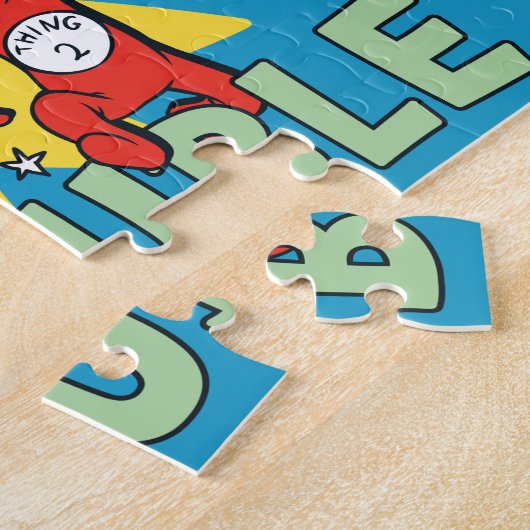 Dr. Seuss | Het eerste ding twee hier komt problem Legpuzzel (Zijkant)