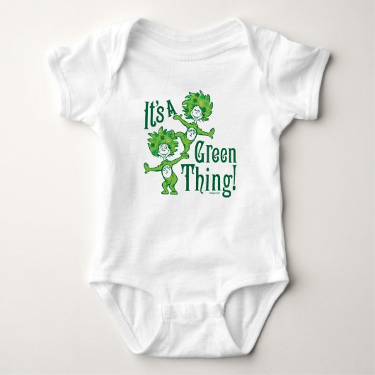 Dr. Seuss | Het is een Groene Ding! Romper (Voorkant)