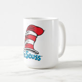 Dr. Seuss Hoed Logo Koffiemok (Voorkant rechts)