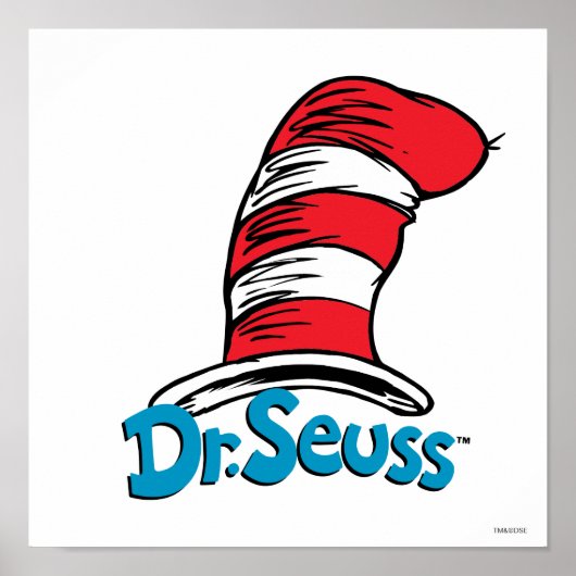 Dr. Seuss Hoed Logo Poster (Voorkant)