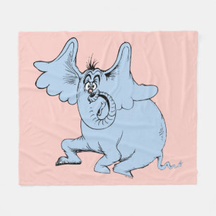 Dr. Seuss Horton & de Speck van Dust Fleece Deken