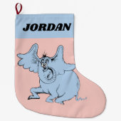 Dr. Seuss | Horton & de Speck van Dust Grote Kerstsok (Voorkant)