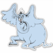 Dr. Seuss | Horton & de Speck van Dust Sticker (Voorkant)