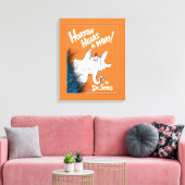 Dr. Seuss | Horton Hears A Who the Book Canvas Afdruk (Insitu (Woonkamer))