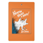 Dr. Seuss | Horton Hears A Who the Book Mini Klembord (Achterkant)