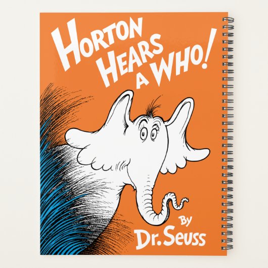 Dr. Seuss | Horton Hears A Who the Book Planner (Achterkant)