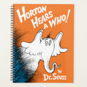 Dr. Seuss | Horton Hears A Who the Book Planner (Voorkant)