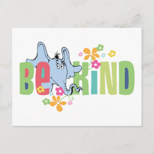 Dr. Seuss Horton Hears A Who Wees aardig Briefkaart