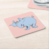 Dr. Seuss | Horton Hears Vierkante Kartonnen Onderzetter (Schuin)
