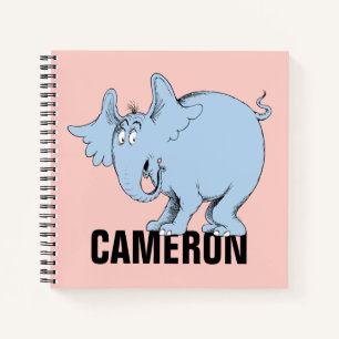 Dr. Seuss Horton hoort Wie Notitieboek