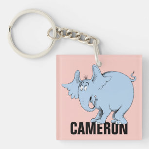 Dr. Seuss Horton hoort Wiezen Sleutelhanger