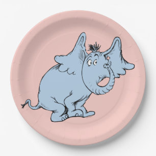 Dr. Seuss Horton Side Look Papieren Bordje