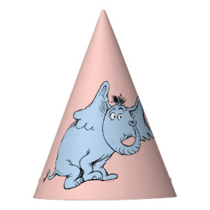 Dr. Seuss Horton Zijaanzicht Feesthoedjes