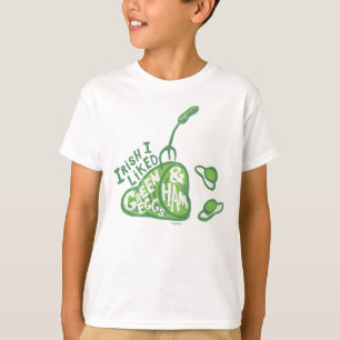 Dr. Seuss Ierse Ik vond Groen Eieren & Ham leuk T-shirt