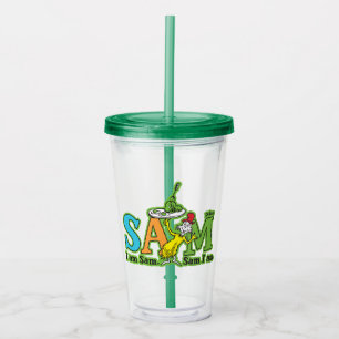 Dr. Seuss   Ik ben Sam. Sam ben ik. Acryl Drinkbeker