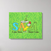 Dr. Seuss | Ik ben Sam. Sam ik ben. Canvas Afdruk (Voorkant)